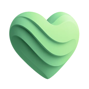 green heart